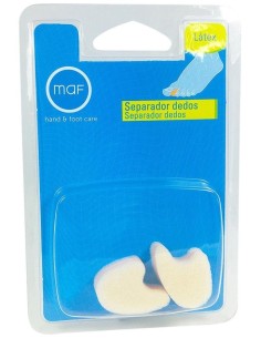 Maf Separador De Dedos De Espuma Talla Pequeña, 2 Uds