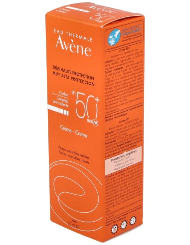 Avène Solar Crema Spf 50+, 50 Ml