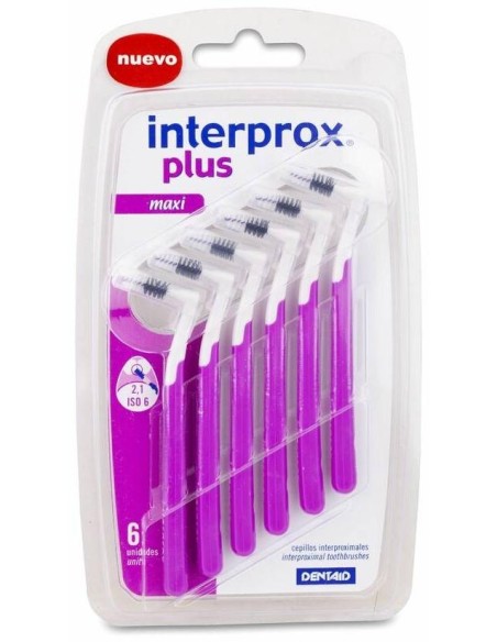 Cepillo Dental Interproximal Interprox Plus Maxi, 6 Uds