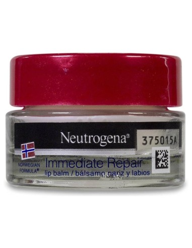 Neutrogena Bálsamo Reparación Inmediata Nariz Y Labios, 15 Ml