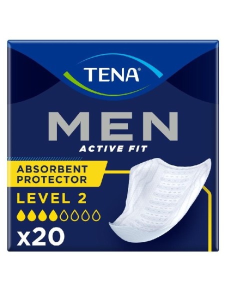 Tena Men Active Fit Absorbente Incontinencia Nivel 2, 20 Uds