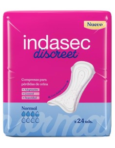 Indasec Discreet Normal, 24 Uds