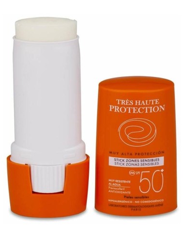 Avène Solar Stick Zonas Sensibles Spf 50+, 8 G