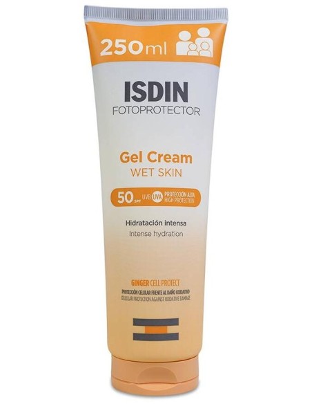 Isdin Fotoprotector Gel Crema Wet Skin Spf50 250Ml