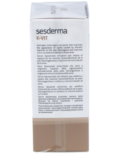 Sesderma K-Vit Serum Antiojeras, 30 Ml