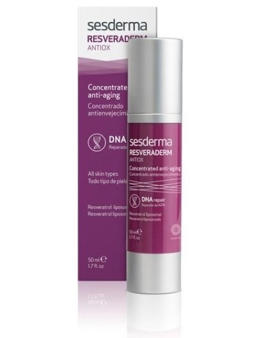 Sesderma Resveraderm Antiox Concentrado Antienvejecimiento, 50 Ml