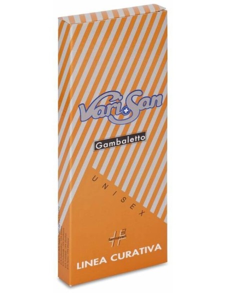 Varisan Calcetín Unisex Compresión Extra-Ligera Talla 2 Color Negro, 1 Unidad