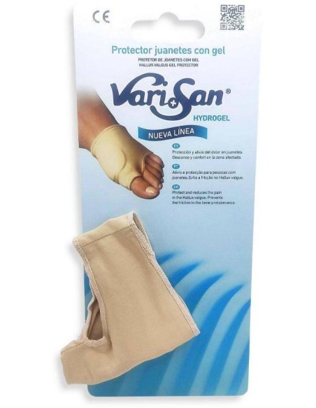 Varisan Protector Juanetes Con Gel Talla Grande, 1 Ud