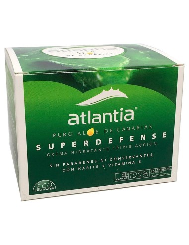 Atlantia Crema Aloe Vera Canarias Superdefense 200Ml