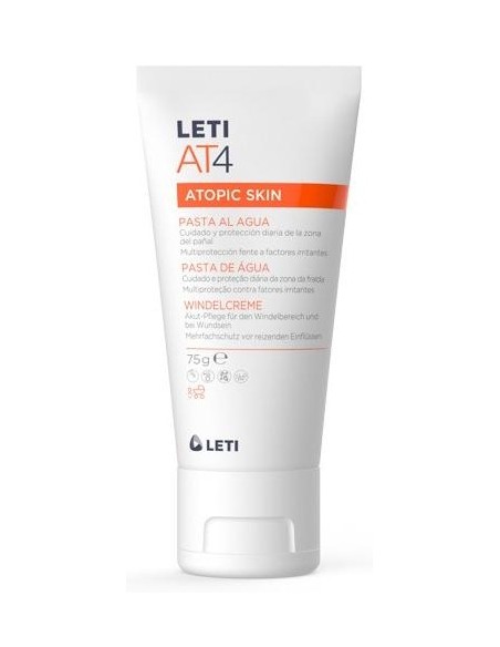 Leti At4 Pasta Al Agua Crema Pañal, 75 G
