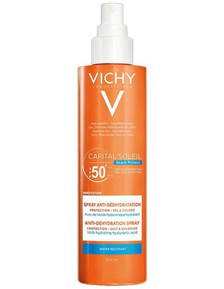 Vichy Capital Soleil Spray Solar Multiprotección Spf50, 200 Ml