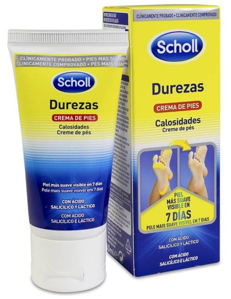 Scholl Crema Durezas Pies 60Ml