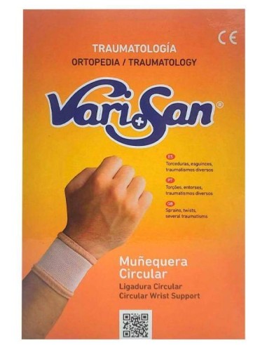 Varisan Muñequera Circular Talla 4, 1 Ud