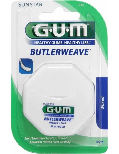Gum Buttlerweave Seda Dental Con Cera 55 M, 1 Ud