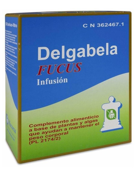 Delgabela Fucus Infusión Adelgazante, 50 Uds