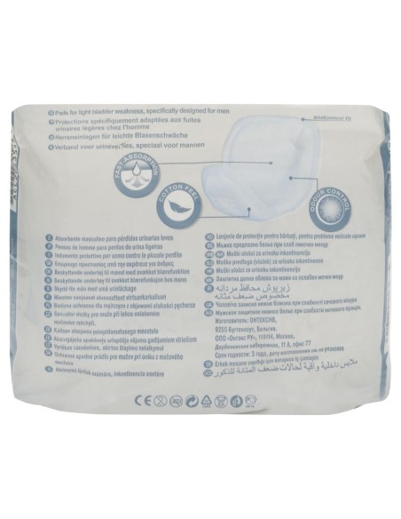 Id For Men Level 2 Protectores Para Incontinencia Ligera, 10 Unidades