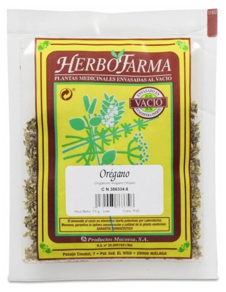 Macoesa Oregano Herbofarma 15Gr