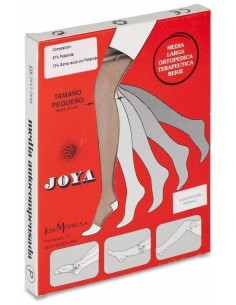 Joya Media Extra Larga De Compresión Normal Beige Talla Mediana, 1 Ud