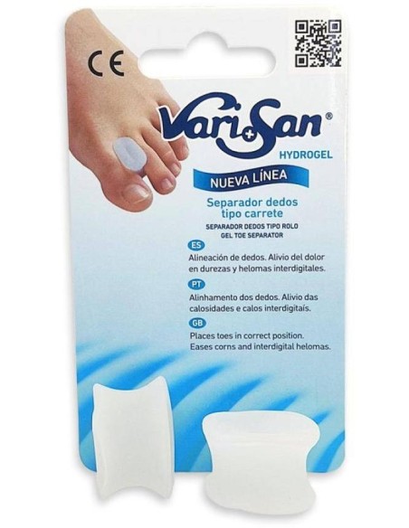 Varisan Separadores De Dedos De Tipo Carrete Talla Pequeña, 2 Uds