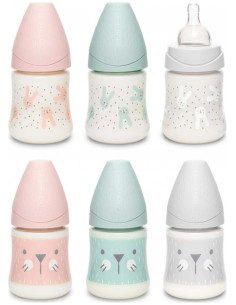 Suavinex® Biberón Premium Silicona 3 Posiciones 150Ml 1Ud