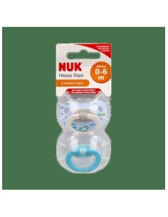 Nuk Chupete Anatómico Silicona Talla 1 2Uds