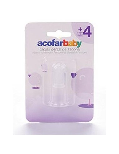 Acofarbaby Cepillo Dental Silicona 1Ud