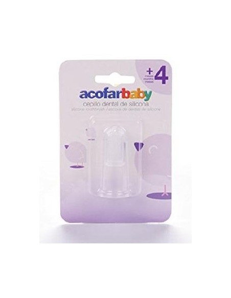 Acofarbaby Cepillo Dental Silicona 1Ud