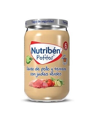 Nutriben Pollo Ternera Judias Verdes 235