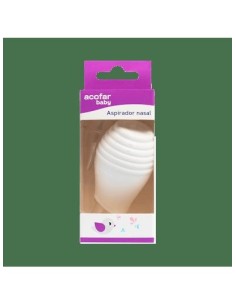Acofarbaby Aspirador Nasal Pera Anatómico