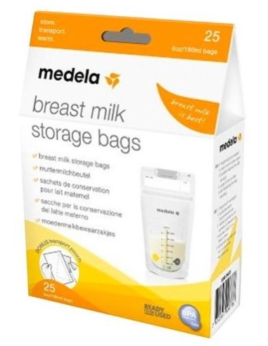 Medela Bolsas Para Leche Materna 25 Unidades
