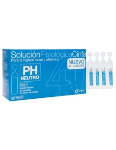 Cinfa Solución Fisiológica, 40 Monodosis