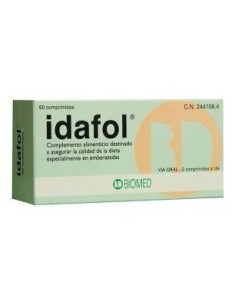 Idafol 60 Cap (Yodo+Ac.Folico+Vit.B12)