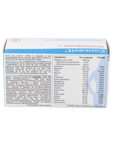 Concevit Preconcepcion 40 Capsulas