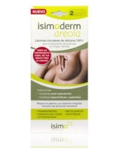 Isimoderm Areola Silicona Cicatrices Mamarias 2Uds