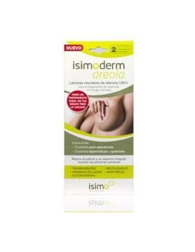 Isimoderm Areola Silicona Cicatrices Mamarias 2Uds