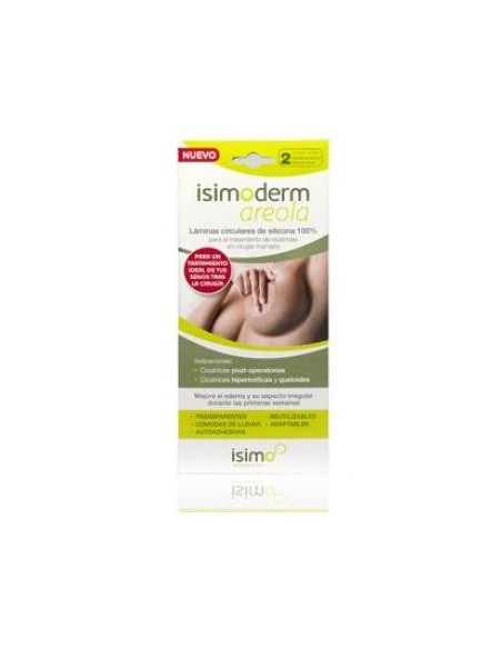 Isimoderm Areola Silicona Cicatrices Mamarias 2Uds