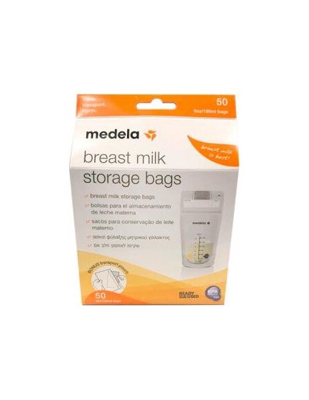 Bolsa Almacen Leche Materna 50Un 008.0411