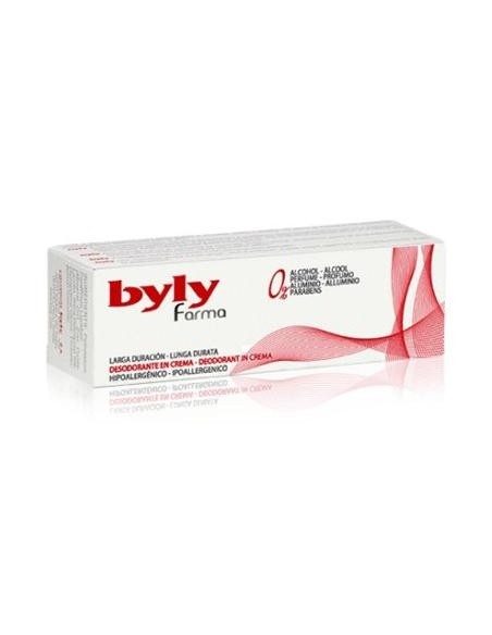 Byly Farma Desodorante Crema 0% 72H 30Ml