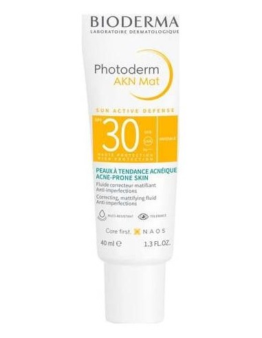 Photoderm Akn Mat Spf30 Fluido Piel Grasa 40Ml.