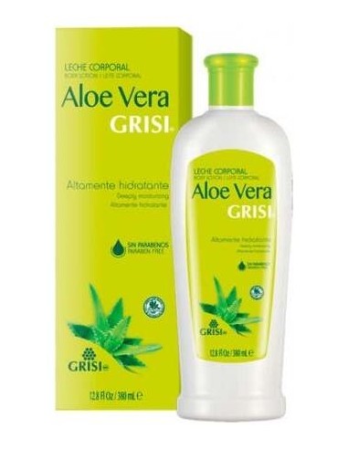 Leche Corporal Aloe Vera 380Ml. Aloe Grisi