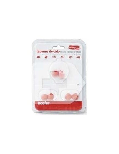 Acofar Tapones De Cera Para El Oído 6 Unidades