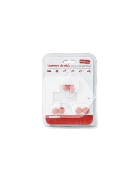 Acofar Tapones De Cera Para El Oído 6 Unidades
