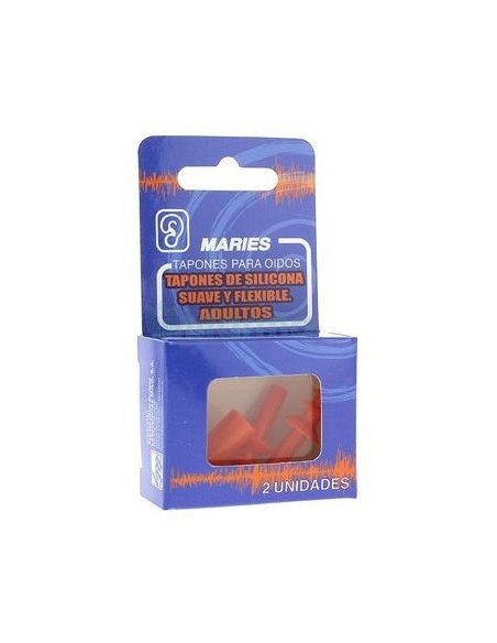 Tapones Oido Maries Silicona Adulto 2 U.