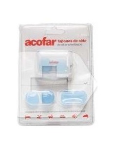Tapones Oidos Acofar Silic Moldeable 6U