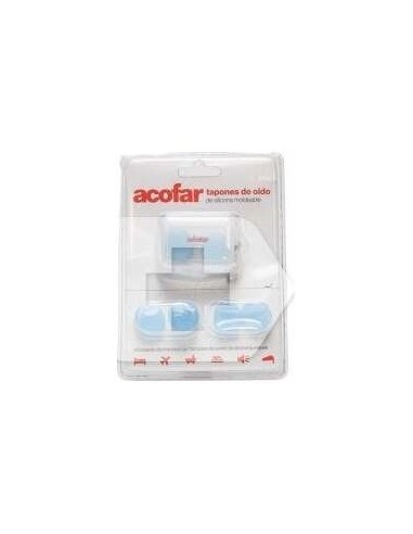 Tapones Oidos Acofar Silic Moldeable 6U