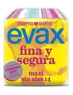 Evax Compresas Fs Sin Alas Maxi Super 13Uds