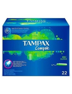 Tampax Compak Tampón Super 20Uds