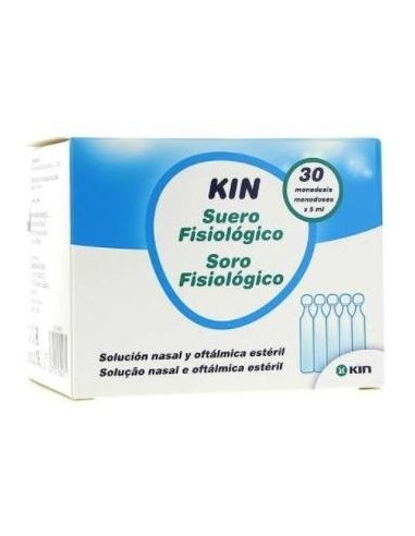 Kin Suero Fisiologico 30 Monodosis 5 Ml