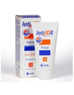 Letiat4 Crema Facial Hidratante Piel Atópica Spf20 50Ml