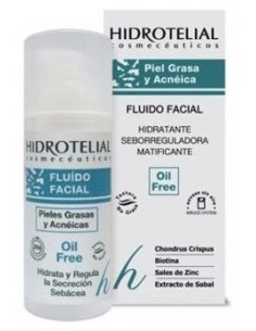 Hidrotelial Fluido Facial Pieles Grasas Oil Free 50Ml